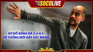 Sơ đồ bóng đá 3-2-4-1 là như thế nào?