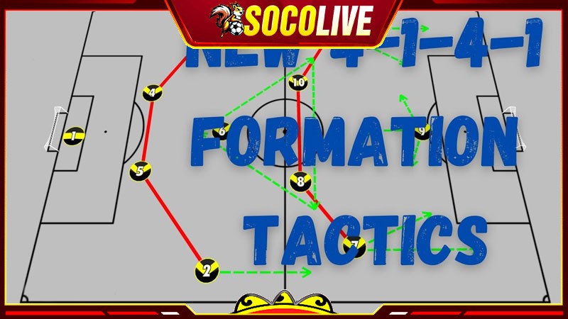Sơ đồ bóng đá 4-1-4-1 là như thế nào?